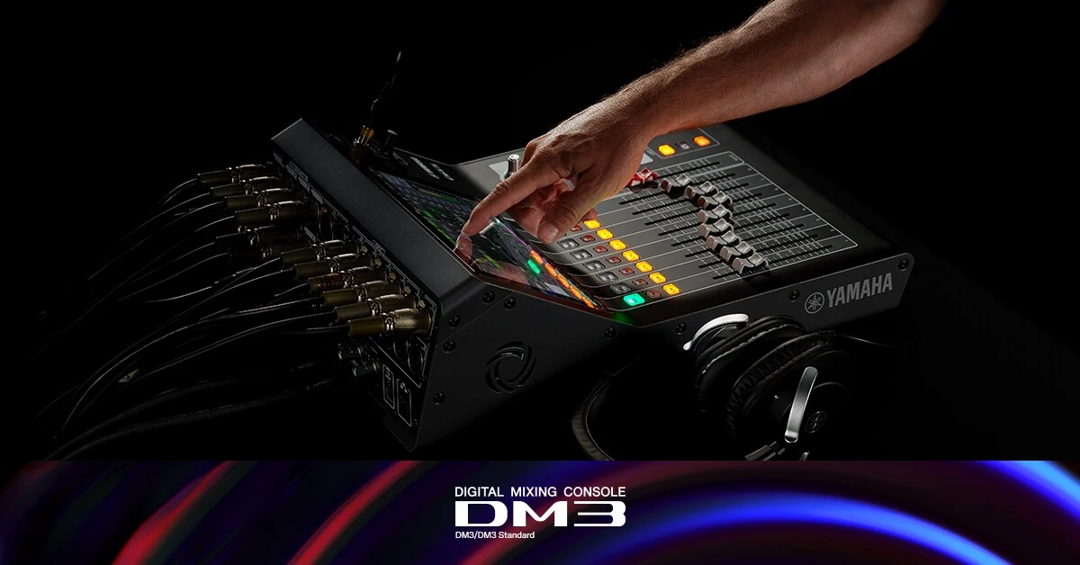 Yamaha DM3 · 数字调音台触屏