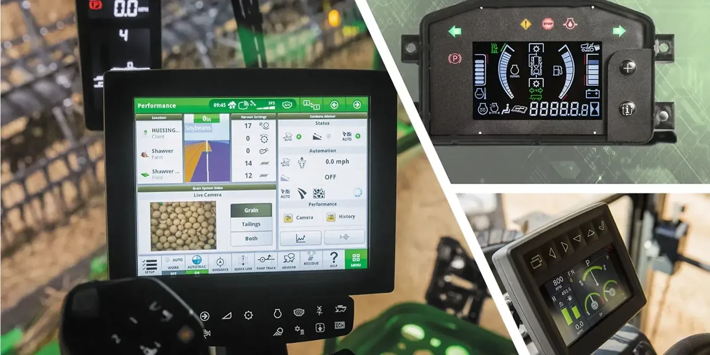 John Deere · 农机导航与作业显示器