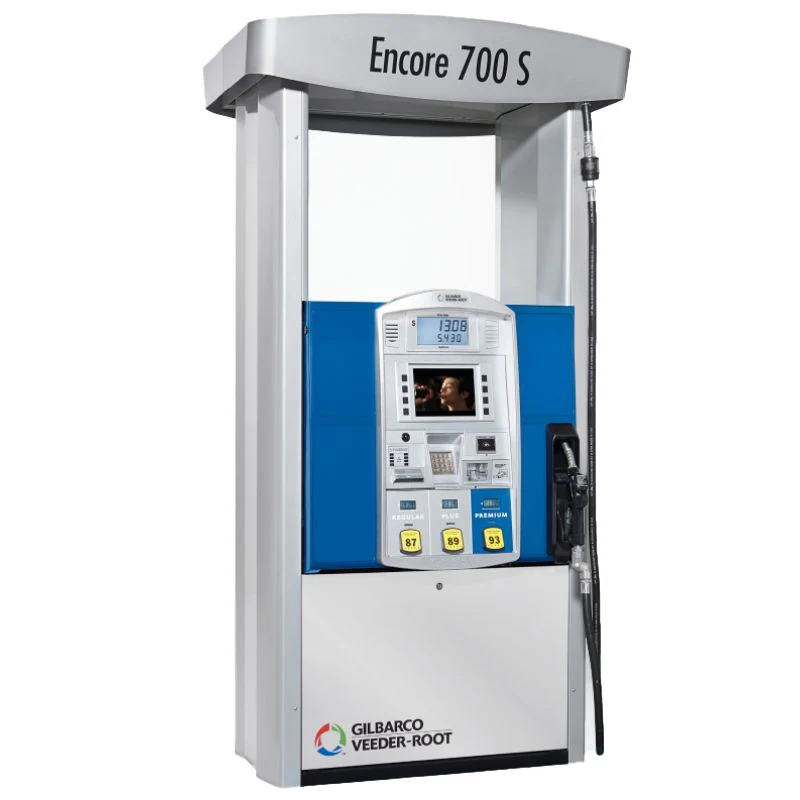 Gilbarco Encore 700 S · 加油设备显示操作面板