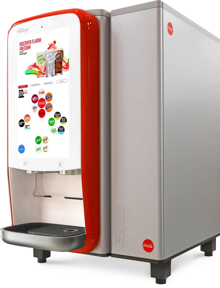 Coca-Cola Freestyle · 饮料调配设备操作屏