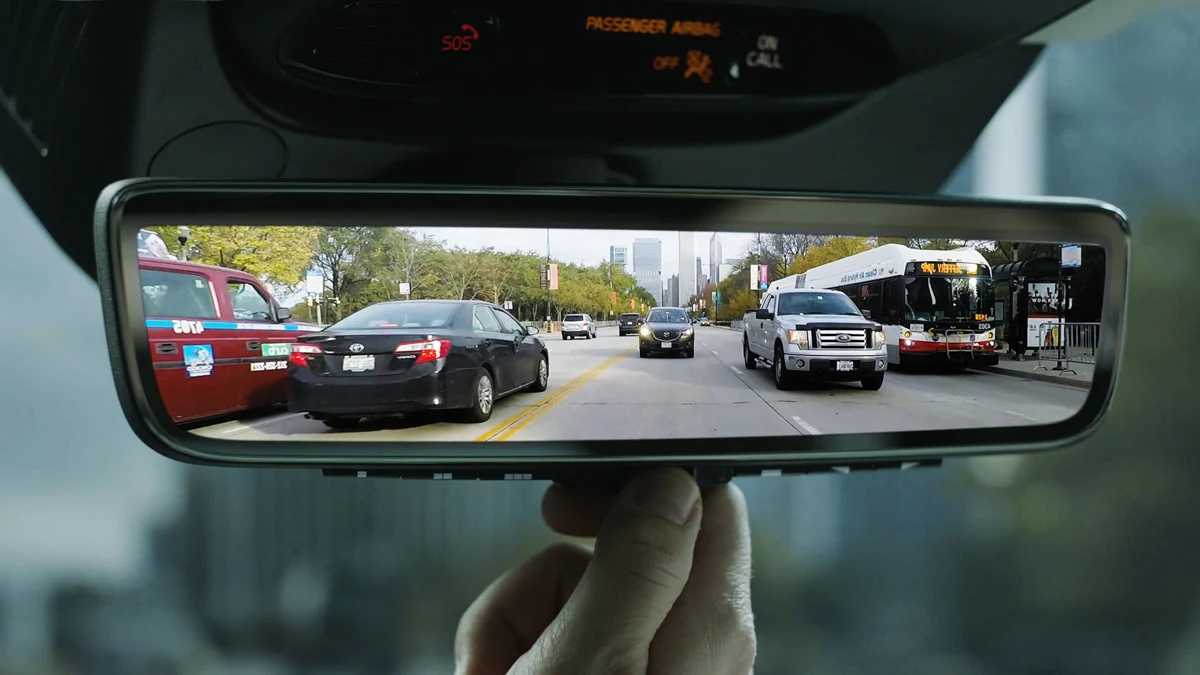 Gentex Full Display Mirror · 电子后视镜显示屏