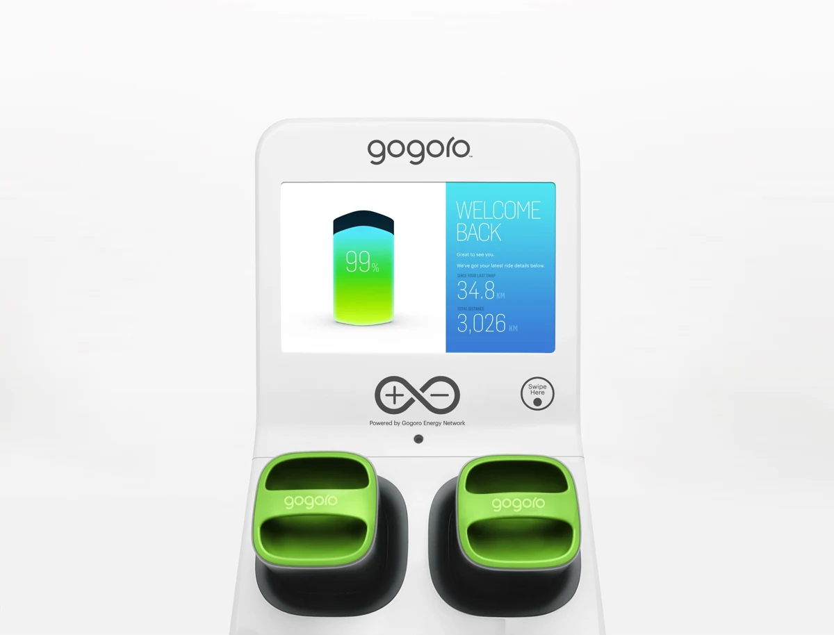 Gogoro GoStation · 电池换电柜