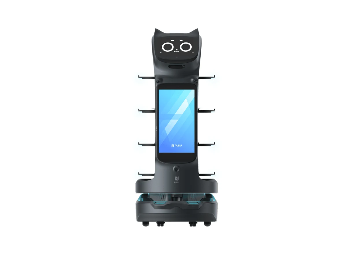 PUDU BellaBot Pro · 酒店配送机器人屏