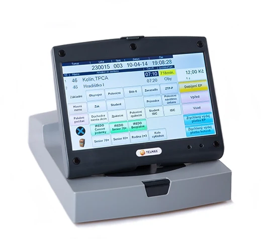 Telmax passenger ticketing terminal · 车载售检票终端