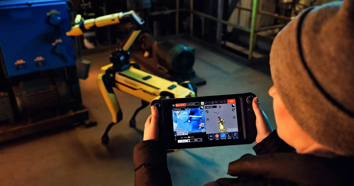 Boston Dynamics Spot controller · 巡检机器人控制终端