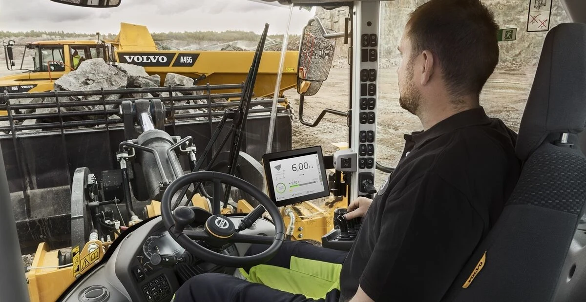 Volvo Co-Pilot · 装载机操作屏